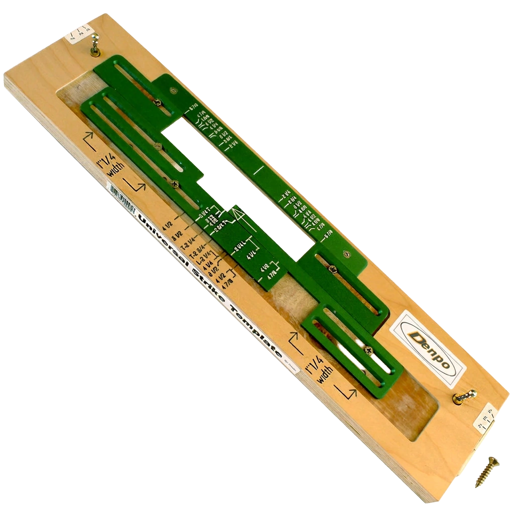 Strike Single Hinge Router Template